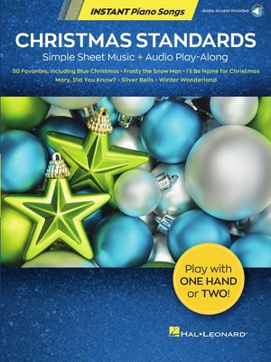 cover image of Christmas Standards--Instant Piano Songs